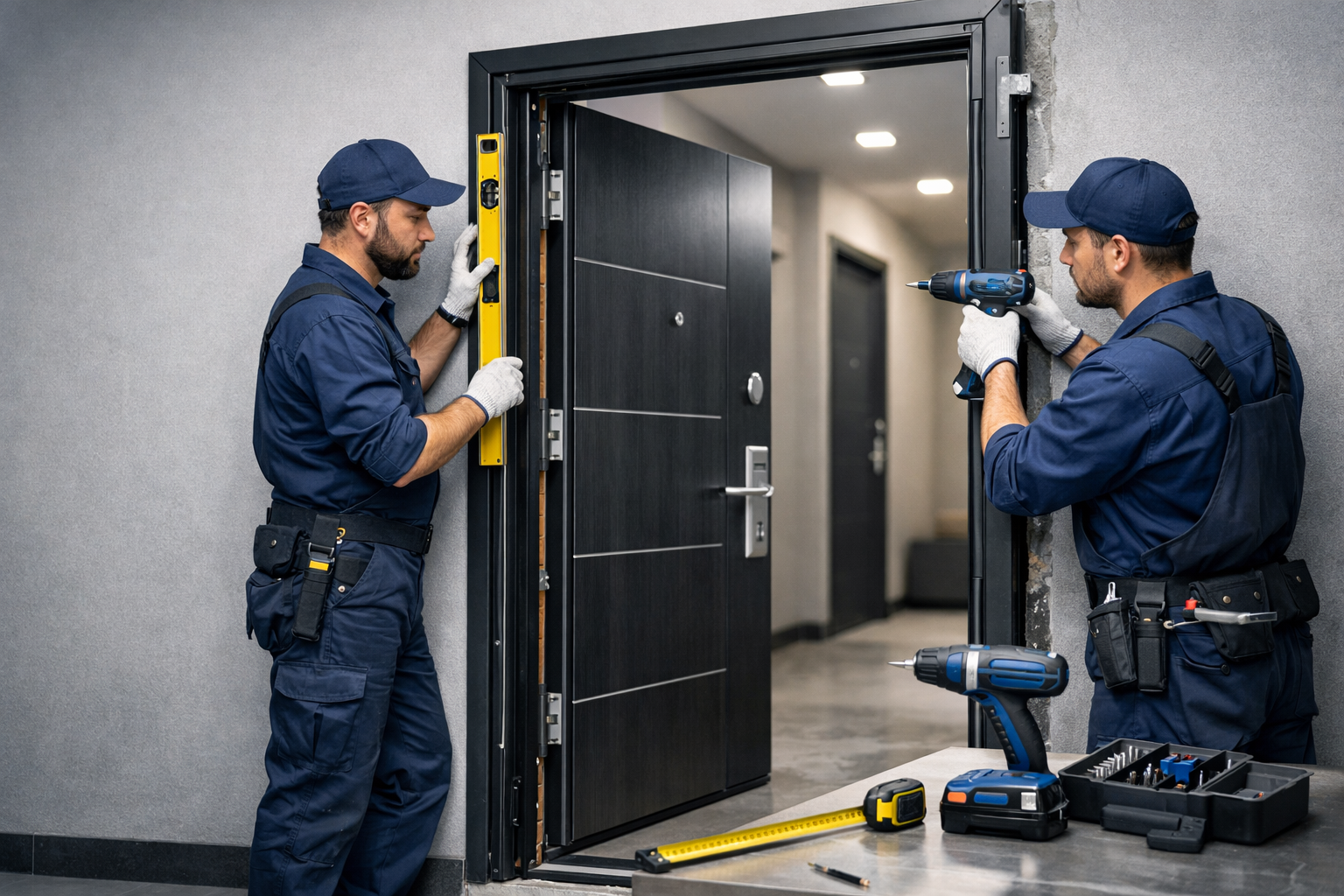 Çelik Kapı Montajı: Adım Adım Profesyonel Kurulum Süreci